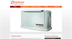 Desktop Screenshot of potenciaactivacr.com